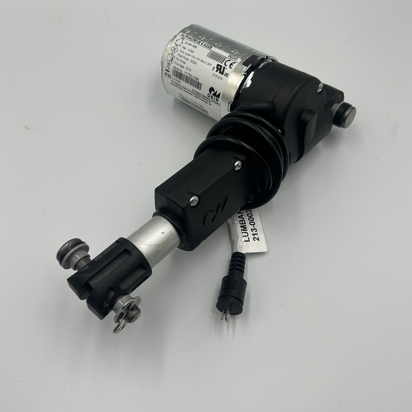 Okin Adjustable Base Linear Actuator Motor -  Alphadrive 6 ADZ6 - 89295