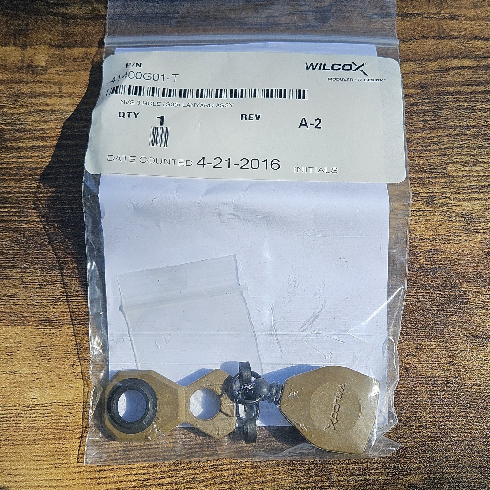 Wilcox NVG Lanyard #41401G01 For L4 Series Night Vision Helmet Mounts