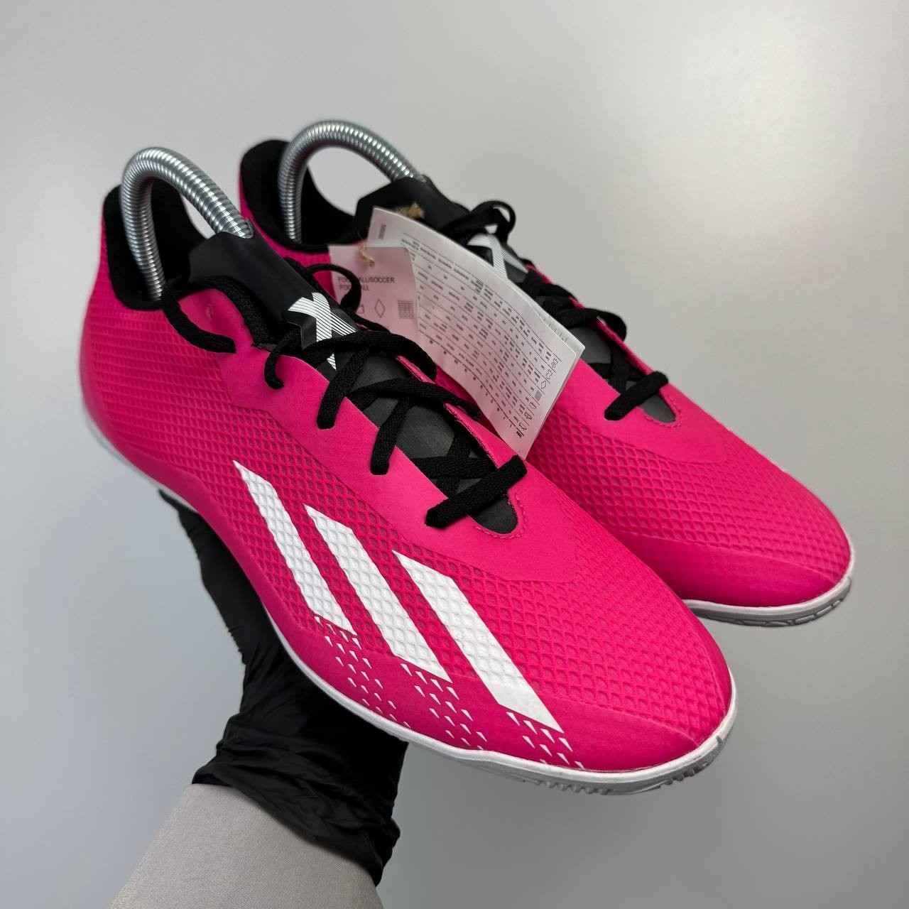 Adidas X Indoor Football Shoes Soccer Trainers Pink Us 9
