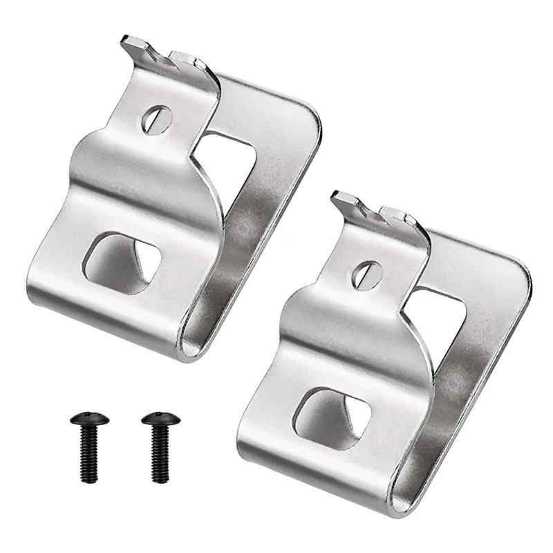 2 Pc Electric Drill Belt Clip Hooks – For DeWalt 20V Drill Driver Accessories