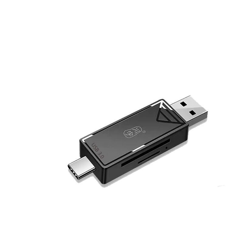 KAWAU C251 Type C+USB SD/TF Card Reader Portable OTG Adapter USB 2.0 Multi-Card