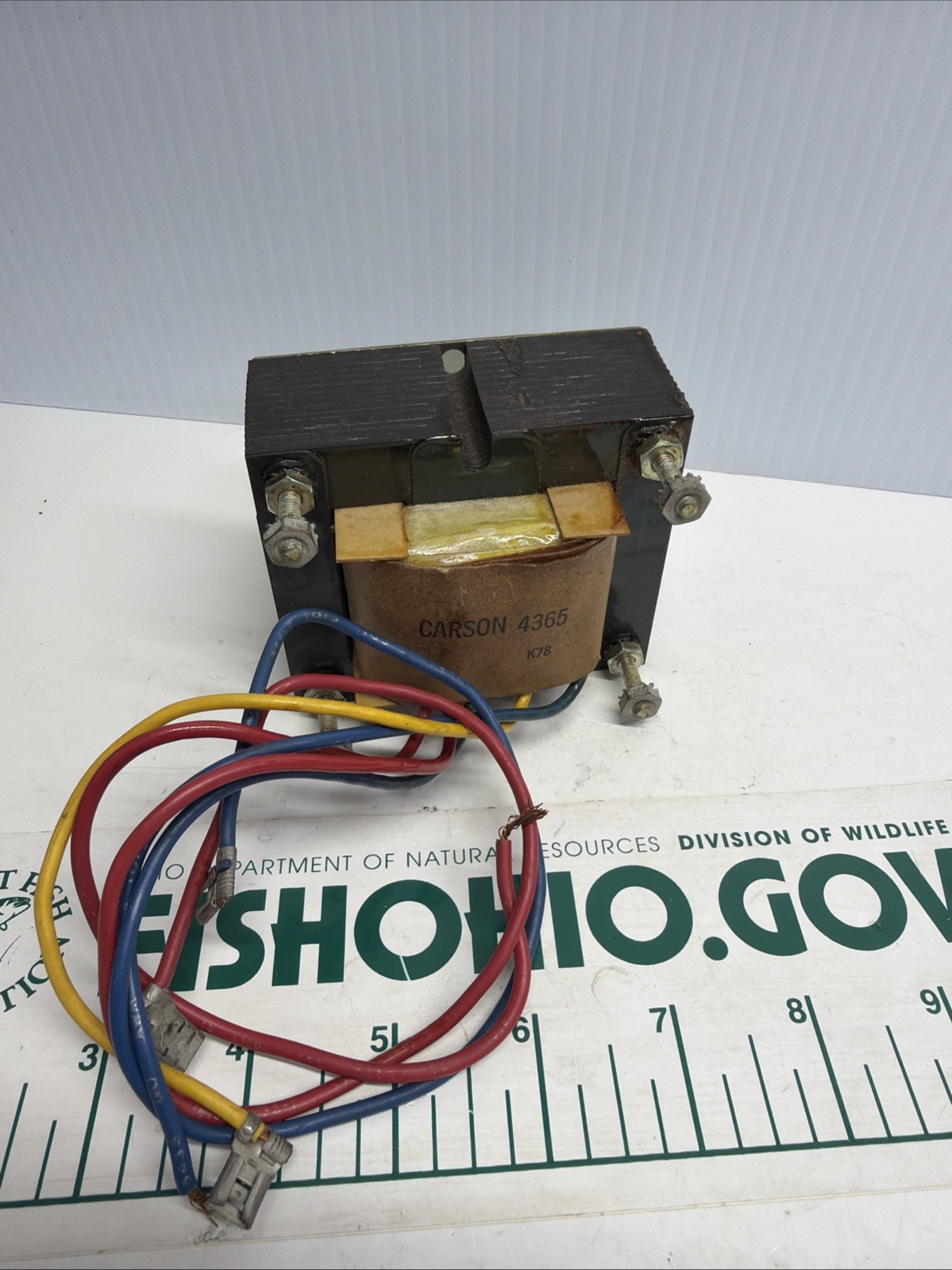 CARSON 4365 TRANSFORMER K78