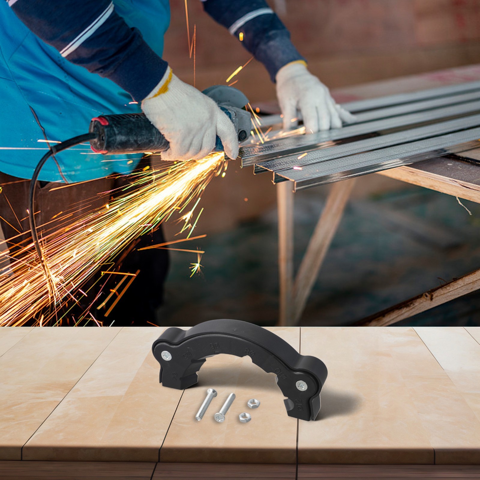 312mm Multifunction Drill Grinder for Precision Sharpening and Durability