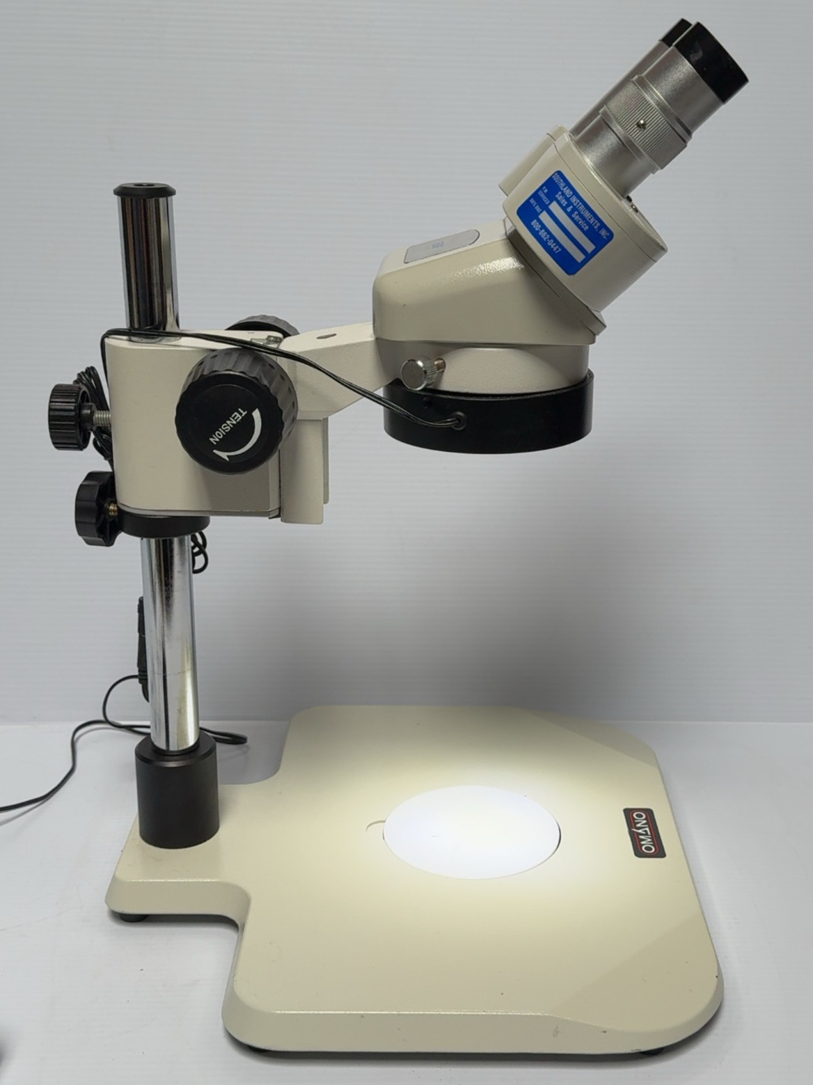 Omano EMF 94695 Microscope w/ Stand, LED Light + SWF10X Eyepieces