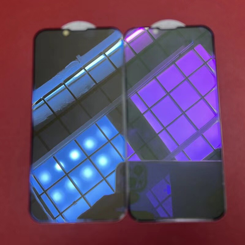 Mirror Privacy Tempered Glass Anti-Spy Screen Protector For iPhone 14 13 Pro Max