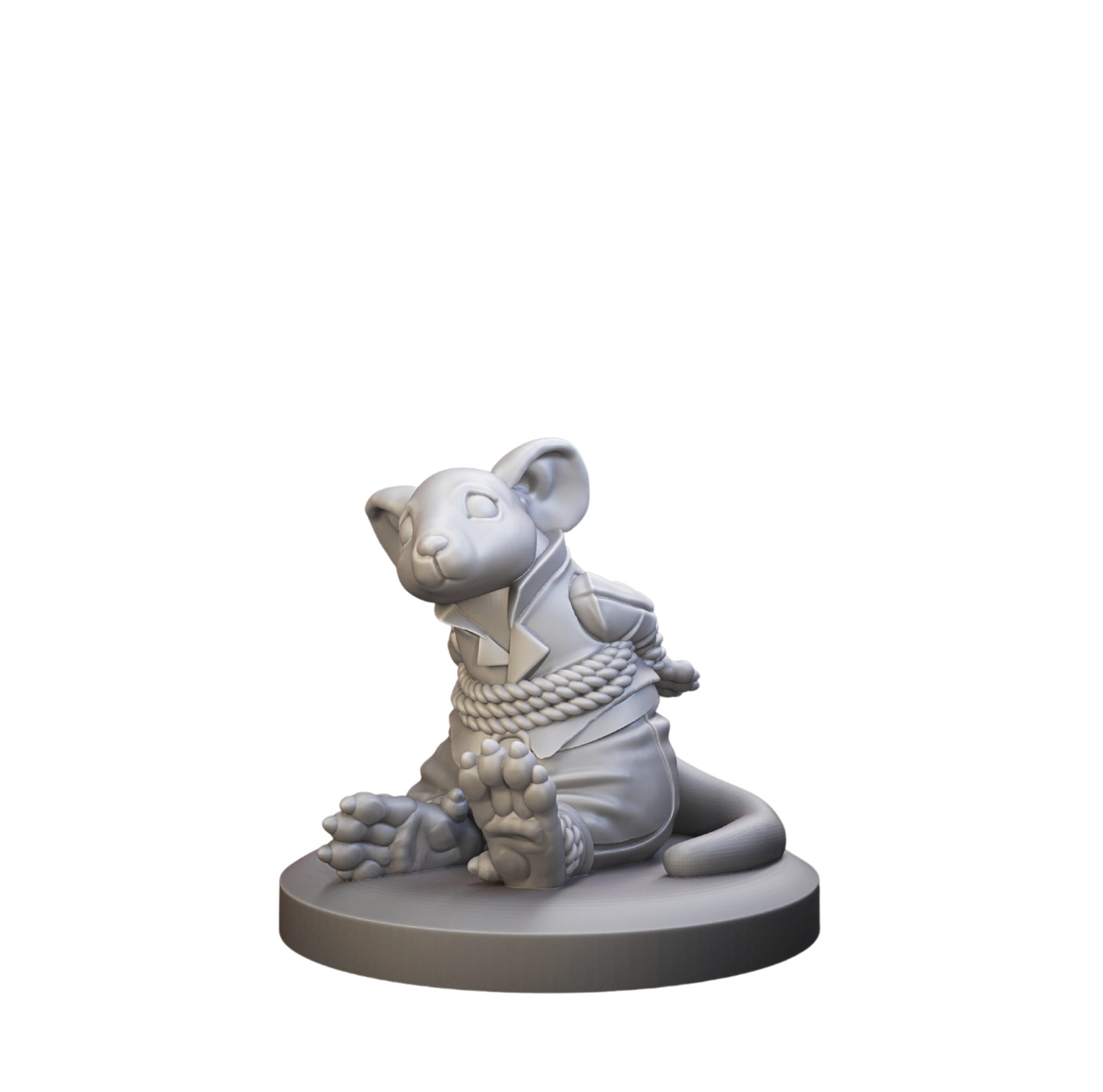 Dungeons & Dragons NPC Character - Mousefolk - Mouse Prisoner, Captive