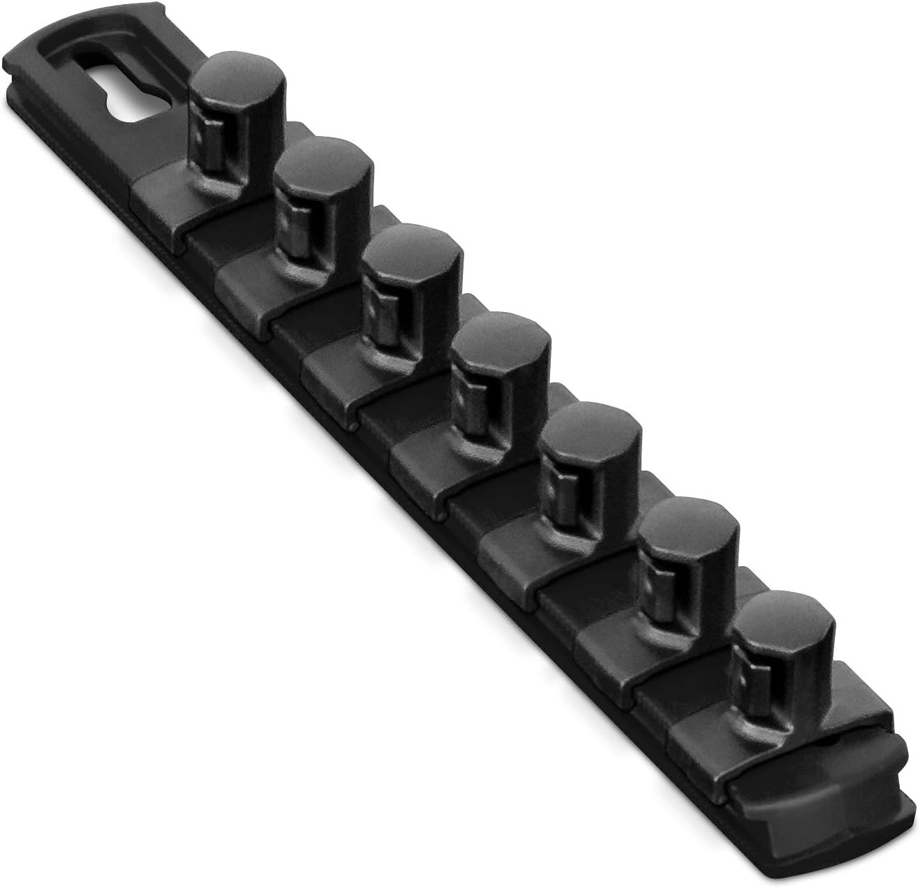 Versatile 8-Inch Twist Lock Socket Organizer - Lightweight Tool Storage Solution