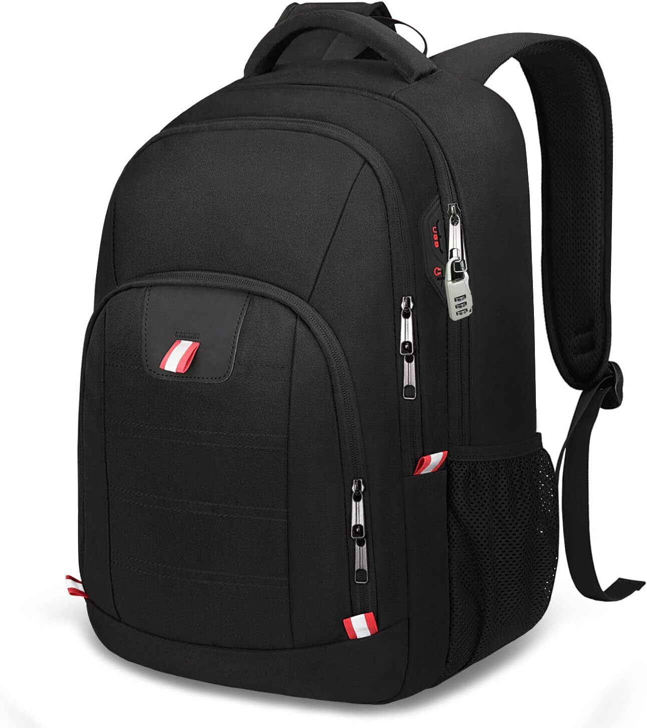 Della Gao Laptop Backpack, Business Travel 15.6 Inch, Black Inch