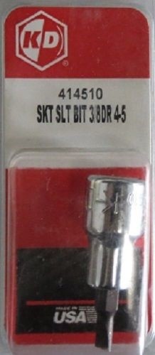 KD 414510 Socket SLT Bit 3/8DR 4-5 USA