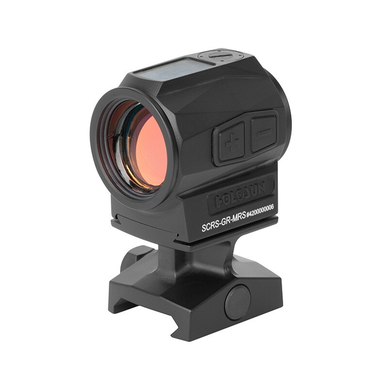 Holosun SCRS-GR-MRS Solar Charging Multi Reticle Green Circle Dot Sight