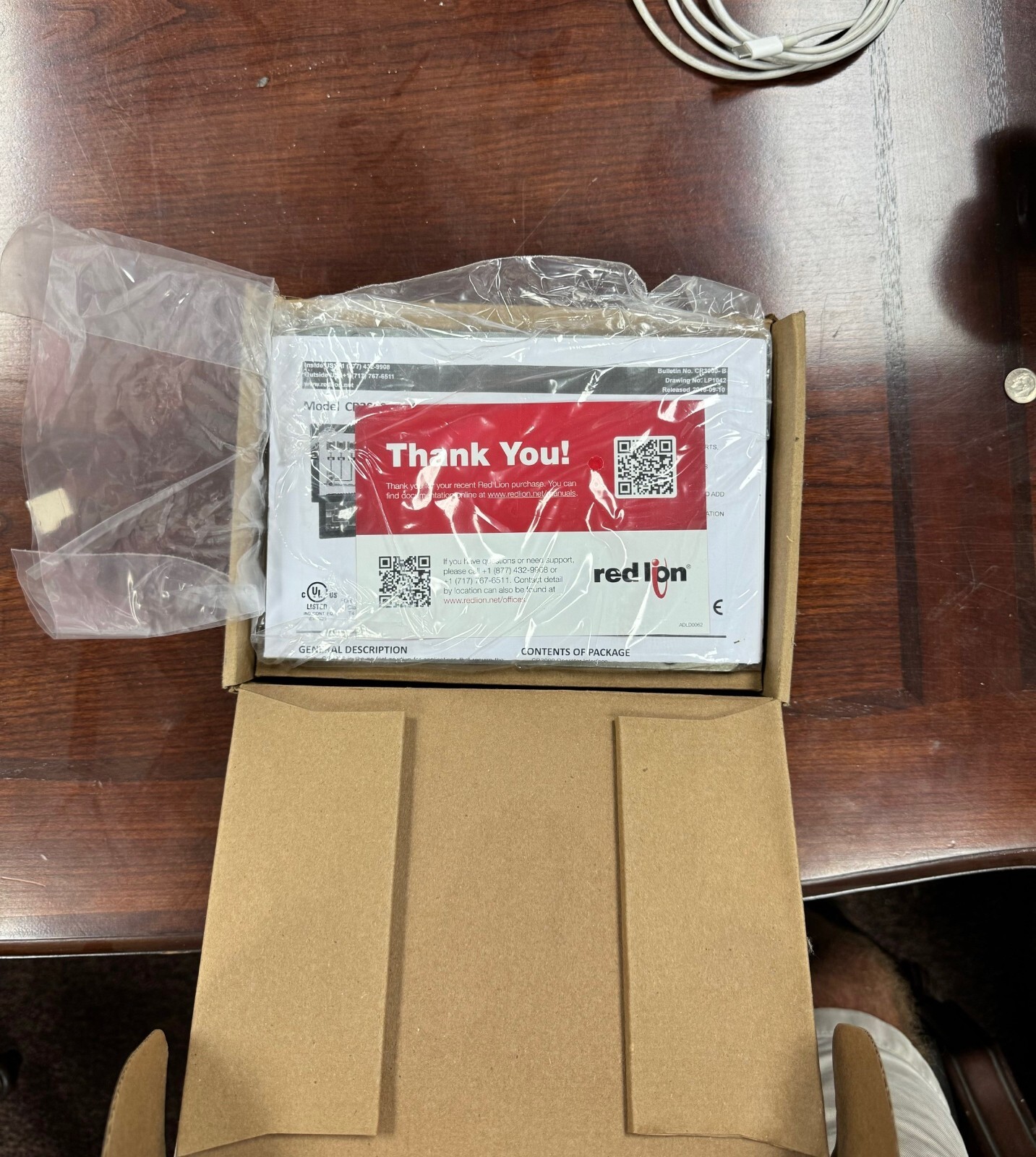 Red Lion Model CR 3000 Industrial Operator Interface with TFT Display