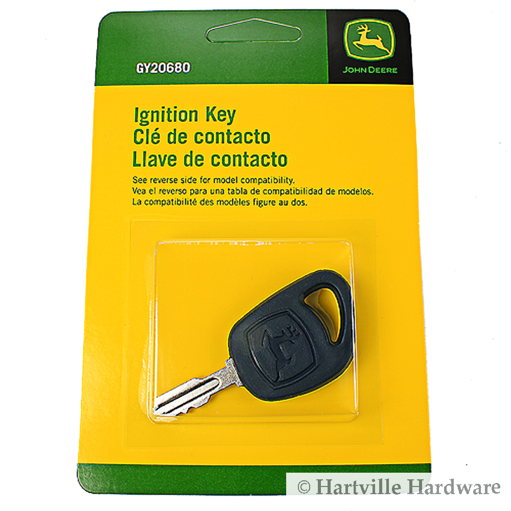 John Deere Original Equipment Ignition Key #GY20680