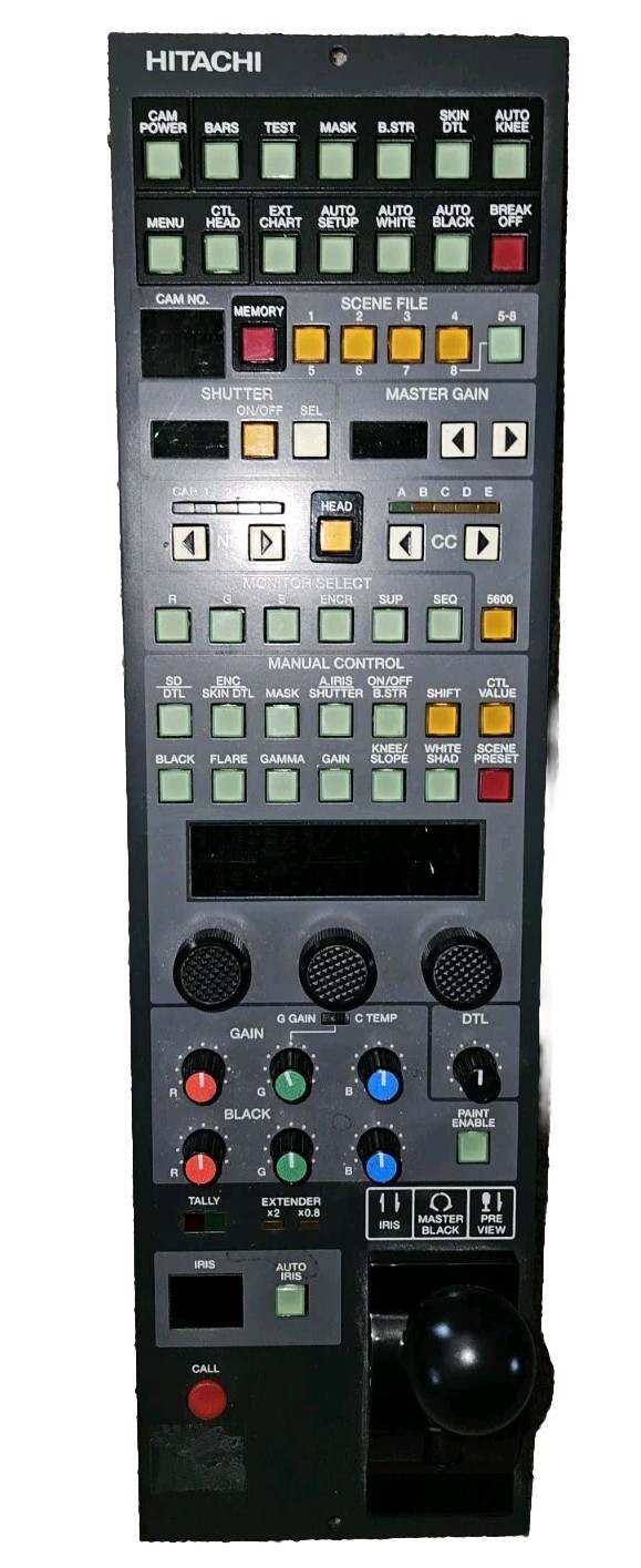 Hitachi RU 1200jy Remote Control Panel