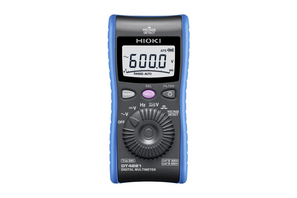 HIOKI DT4221-20 Digital Multimeter Pocket DMM CAT IV 300 V CAT III 600 V Safety