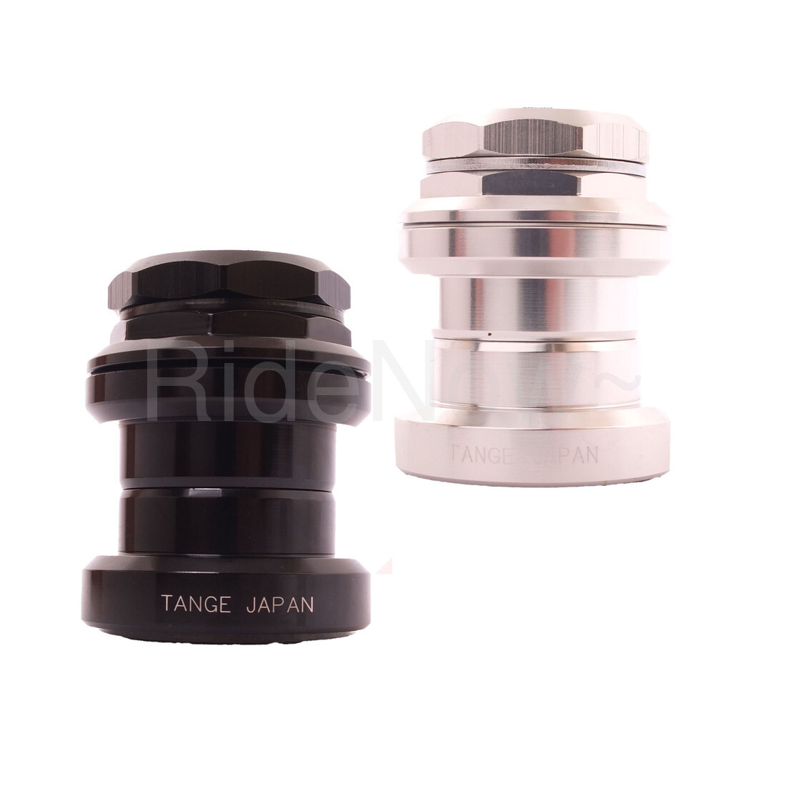 Tange FALCON FL270C Threaded Headset, Fork headtube OD 30mm 1-1/8", Silver/Black