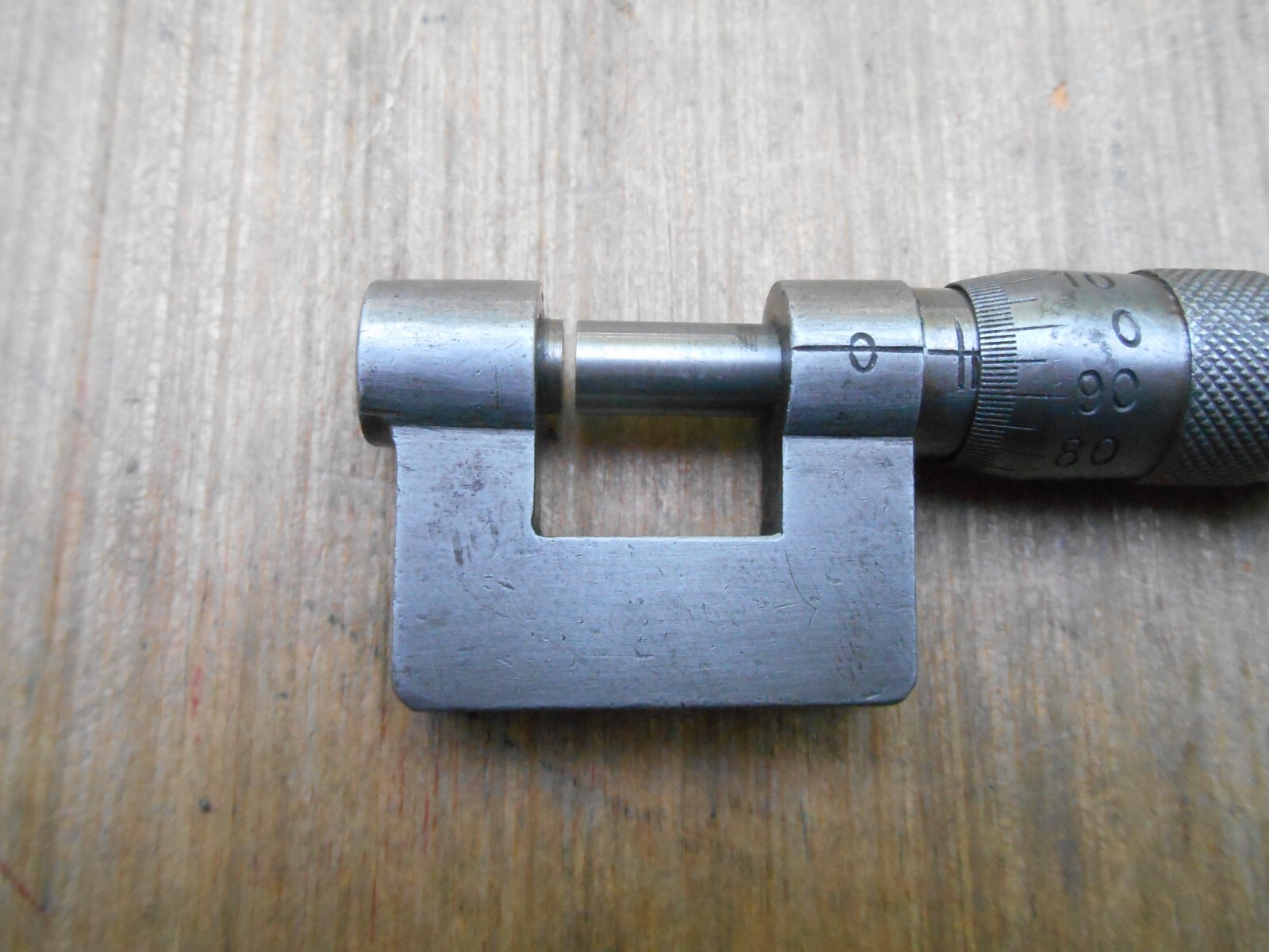 ANTIQUE METRIC MICROMETER , 0-15 MM , UNMARKED