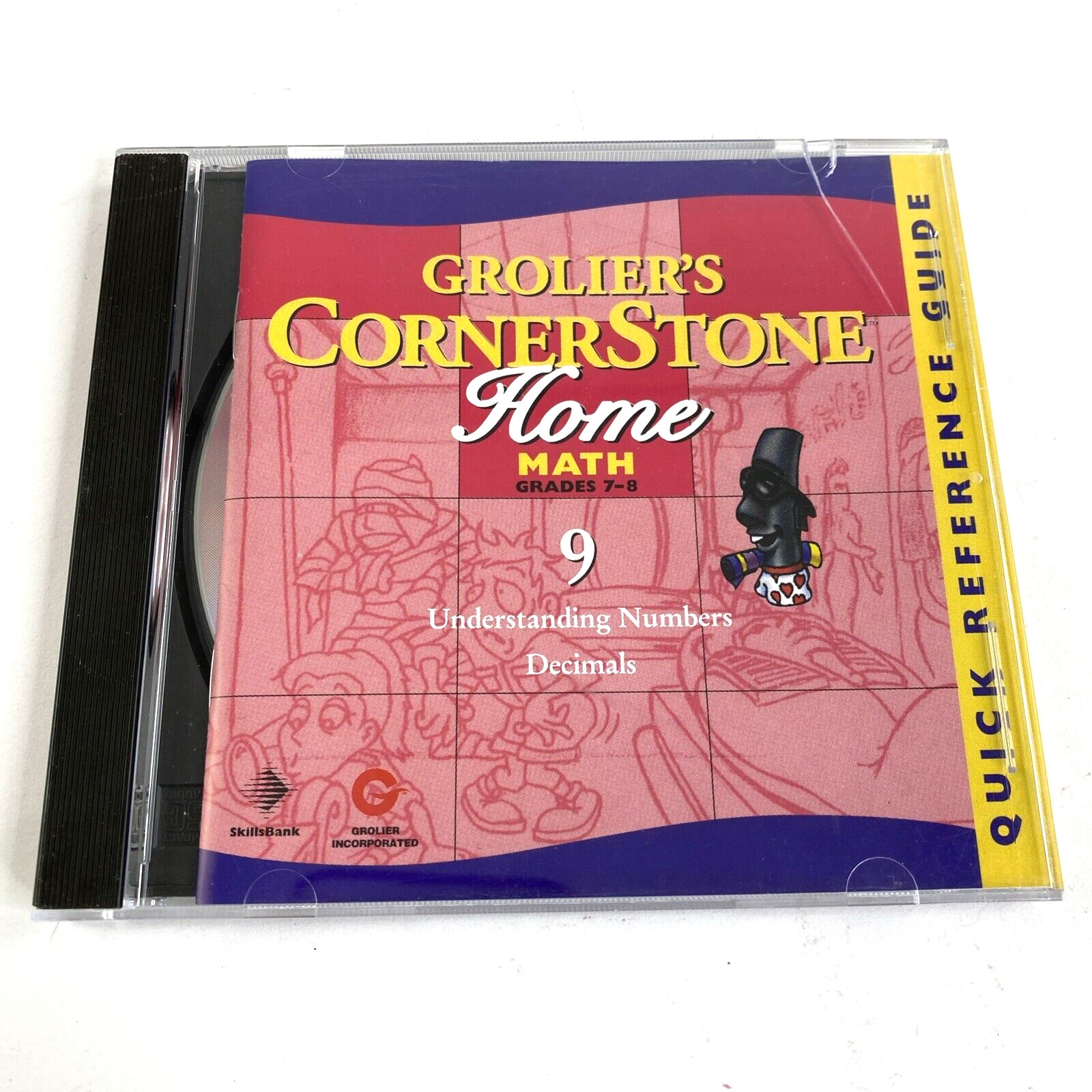 Grolier's Cornerstone Home Math Grades 7-8 Understanding Numbers CD-ROM