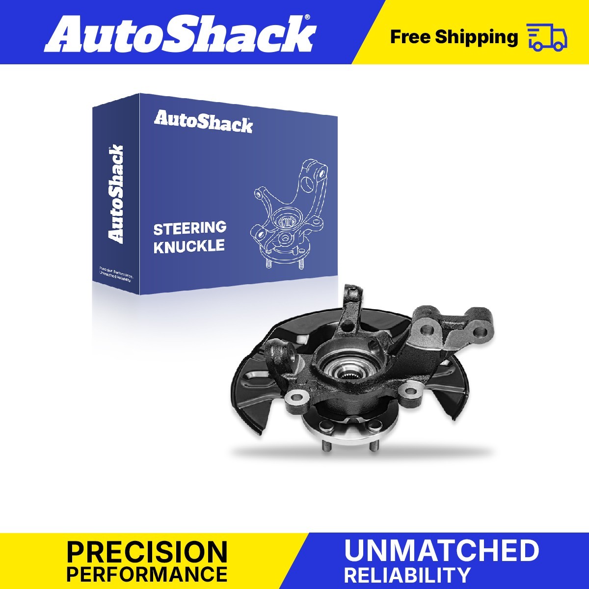 Front Loaded Steering Knuckle for Toyota, Corolla 2003-2008, FWD L4 1.8L