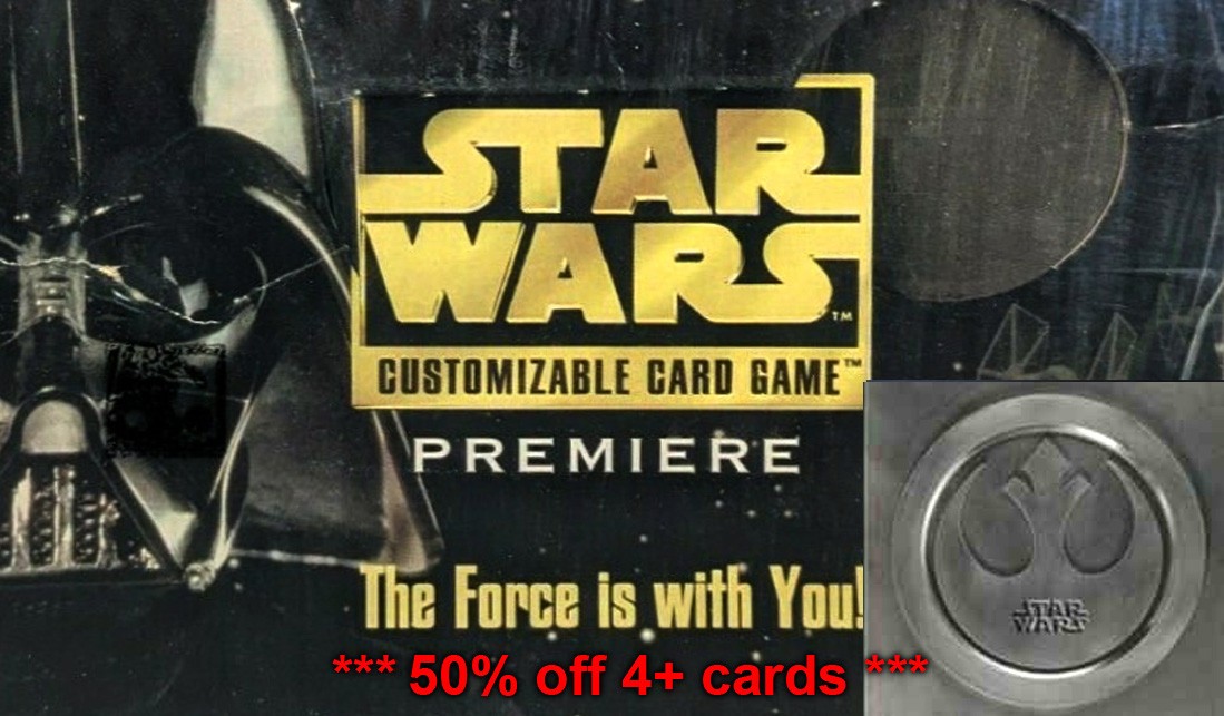 SWCCG Premiere Light Side C/U/R Singles [choose card] Star Wars CCG