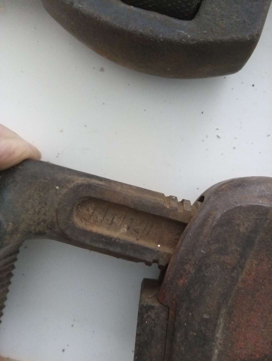 2- Large Pipe Wrenches,18 In Rigid & 24 In Improved Stillson