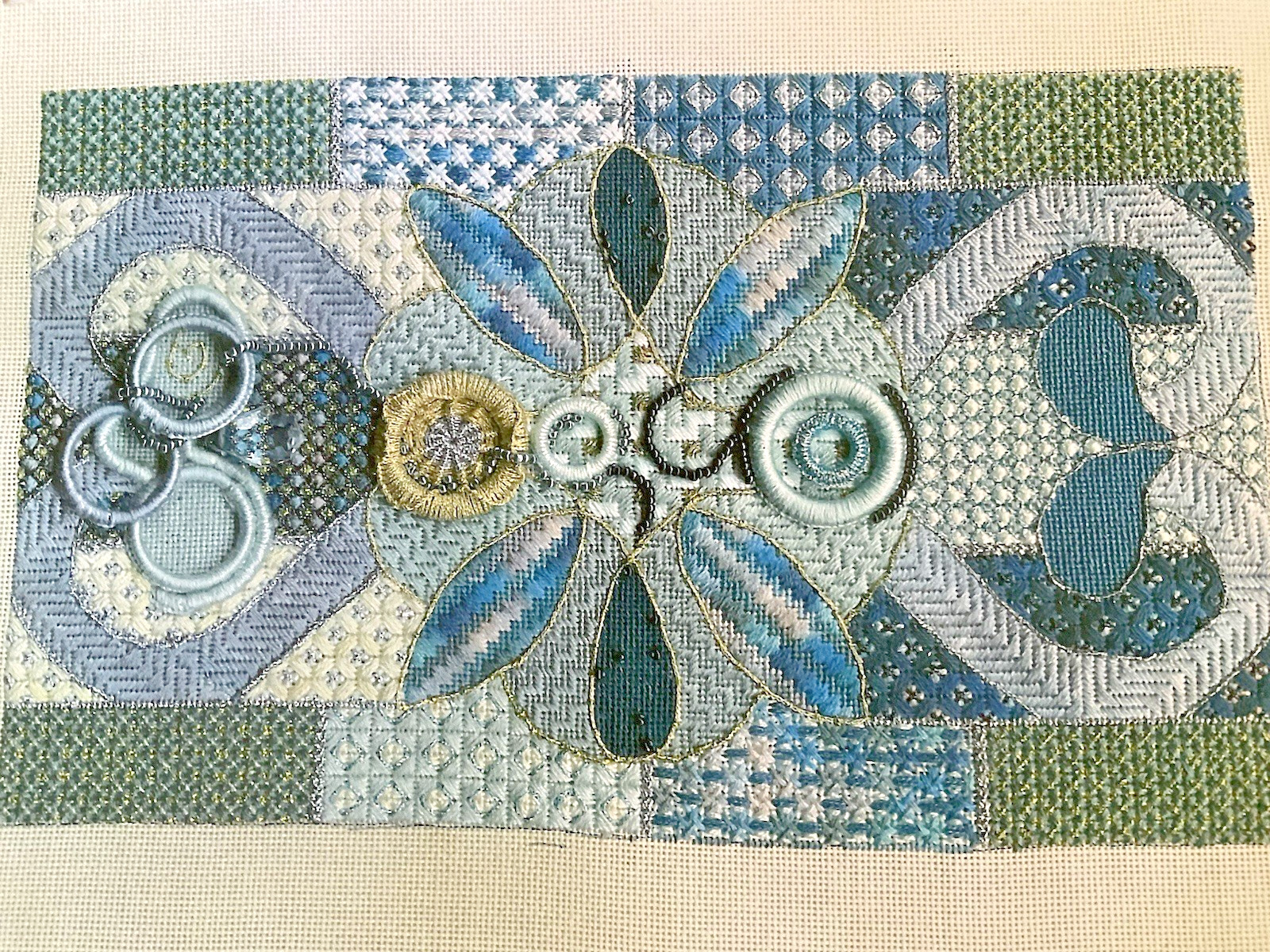 Joan Thomasson Arctic Evening Purse Needlepoint Stitch Guide 2006 NO Canvas New