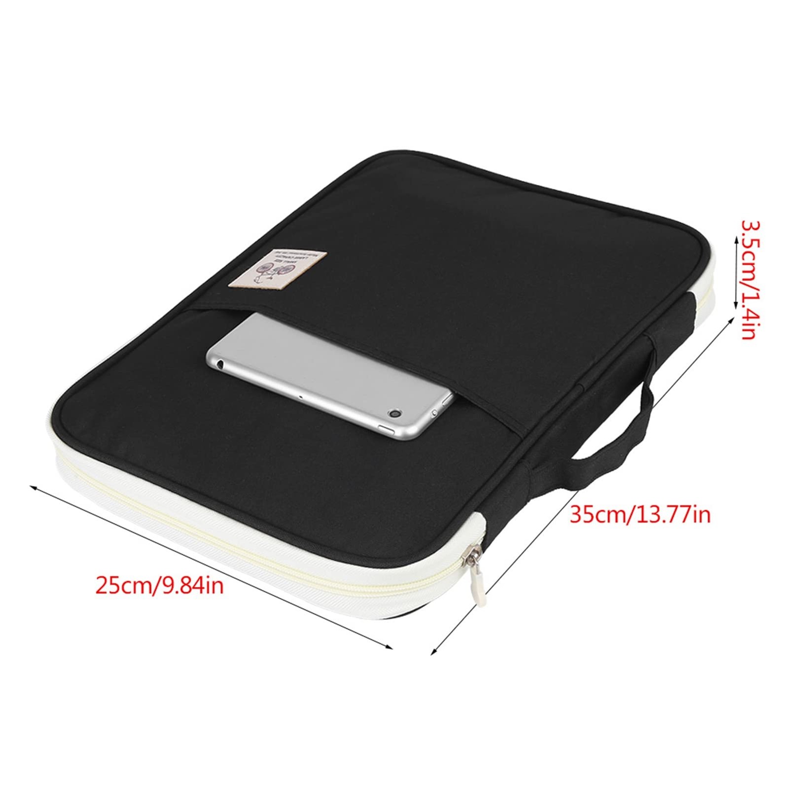 A4 Document Bag File Folder,5Colors A4 Document Bag File Folder Portfolio Org...
