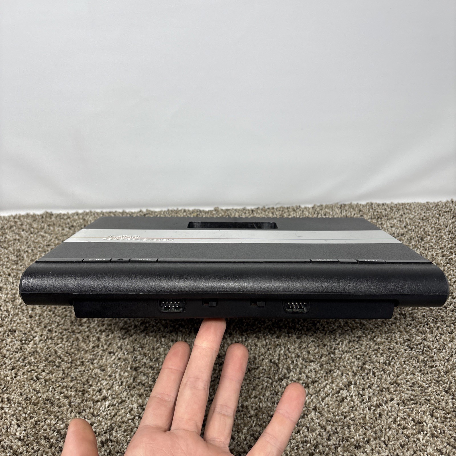 Atari 7800 Video Game Console With Controller Game TESTED New Power Supply