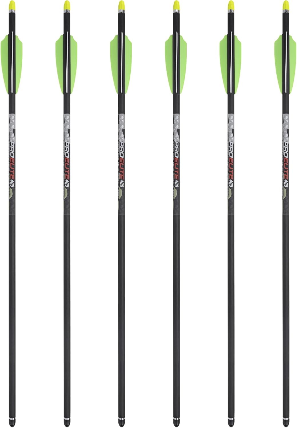 TenPoint Pro Elite 400 Crossbow Arrows 20" Pack of 6 410gr