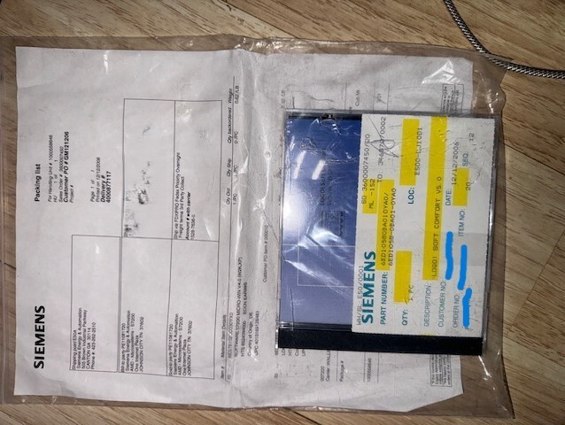 6ED1058-0BA01-0YA0 SIEMENS LOGO! SOFT COMFORT SOFTWARE 5.0 SP1 (D360)