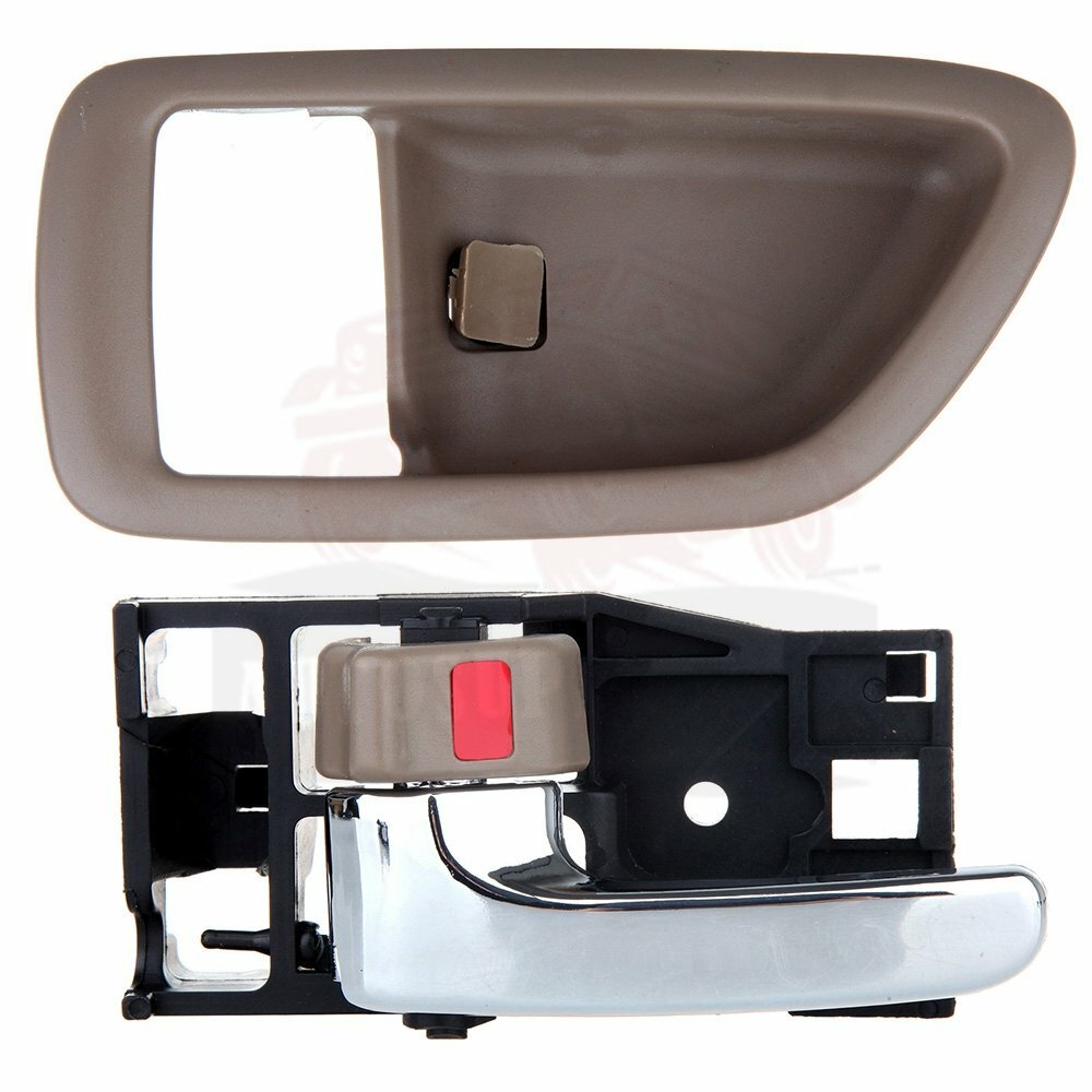 2Pcs Beige Door Handles Interior Left Side For Toyota Avalon 2000-2004