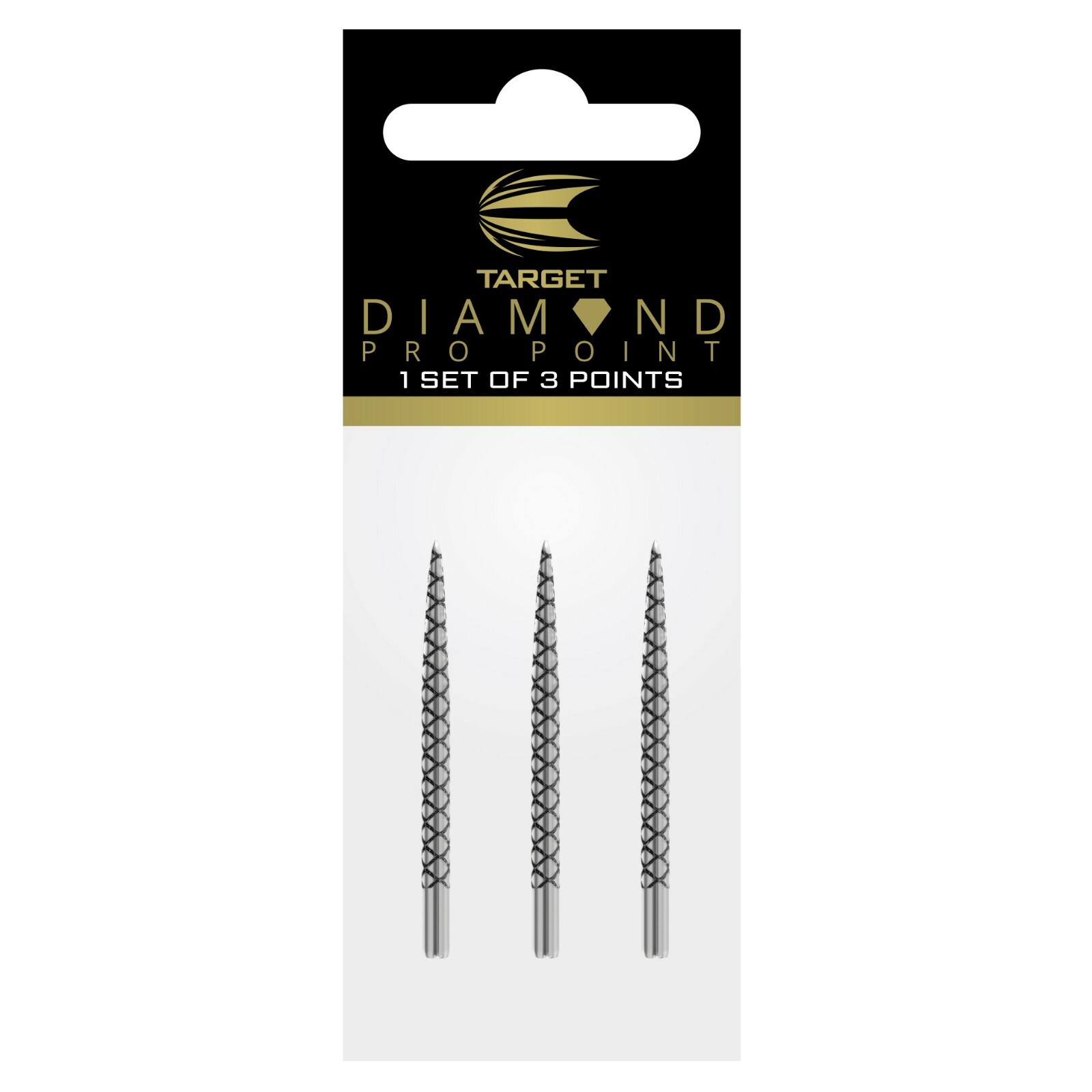 Target Dart Board Laser Etched Diamond Pro Darts Points Plain  – 32mm Set of 3