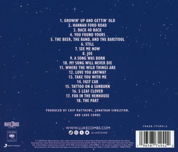 Luke Combs - Gettin Old CD - Fourth Studio Album - NEW