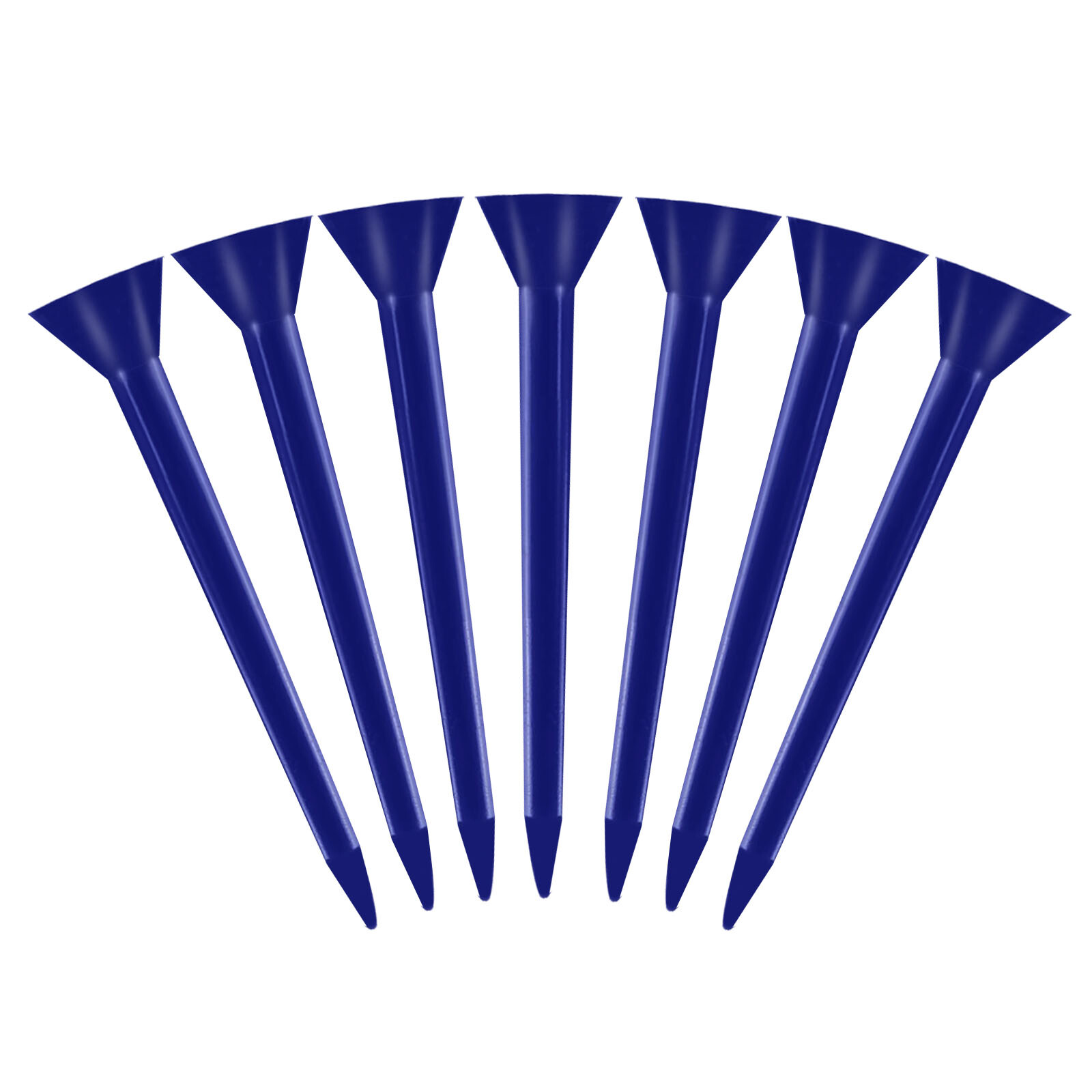 Big Cup 2-3/4" Golf Tees Pack Of 60 Durable Plastic Tees 70mm Unbreakable