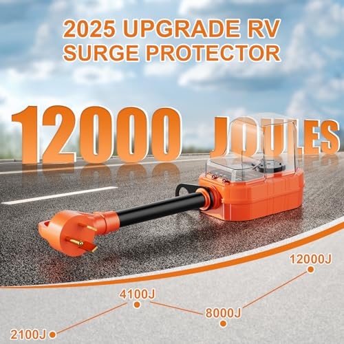 RV Surge Protector 30 Amp 12000J - Basic 12000J - 30 Amp RV Basic Protection