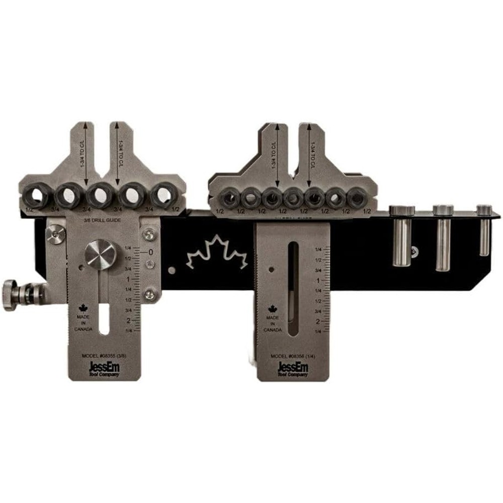 JessEm 08359 Weekend Hobbyist Stainless Dowelling Jig Package