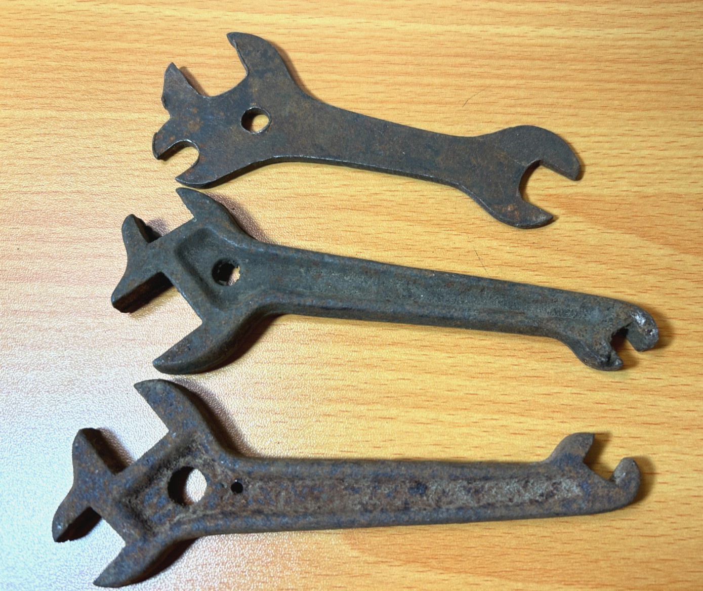 3 Vintage Tractor Wrenches