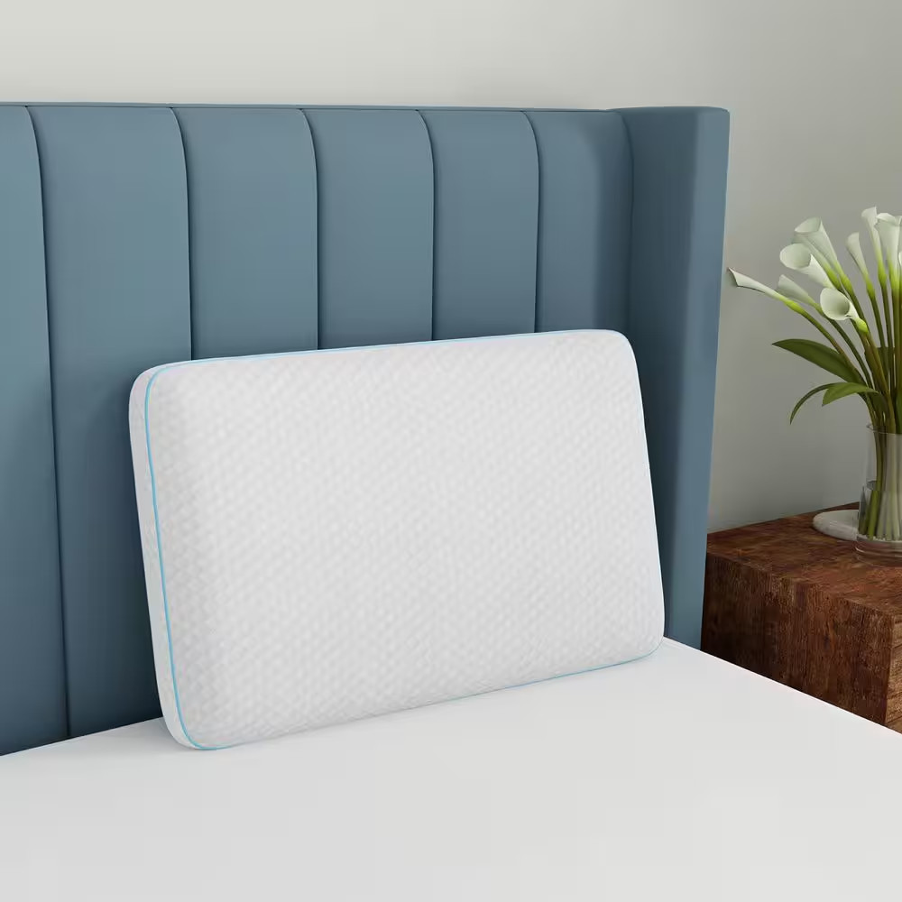Aerofusion Gusseted Medium Gel-Infused Memory Foam Standard Pillow
