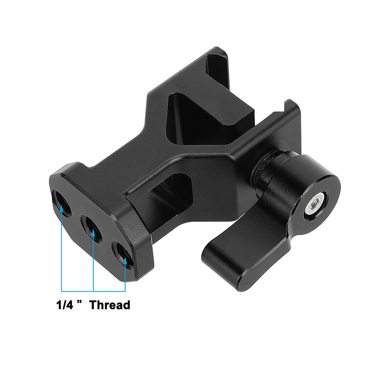 CAMVATE NATO Clamp Extension Mount With 1/4" Thread For Quick Accessory Mounting