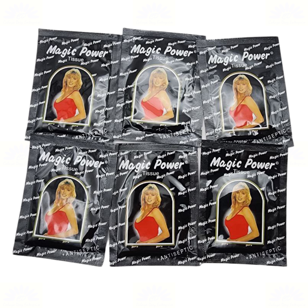 12 Box Super Magic Man Antiseptic Tissue Longer Delayed Ejaculation (72 sachets)