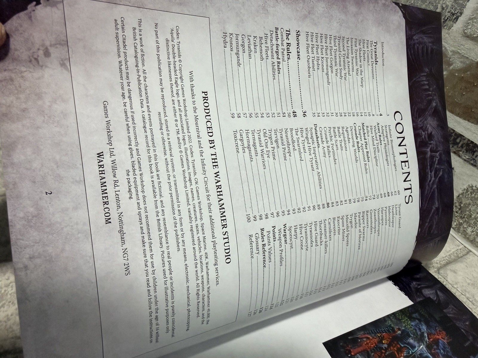 Games Workshop Warhammer 40K Codex: Tyranids Army Book 2022 Edition Rare Oop