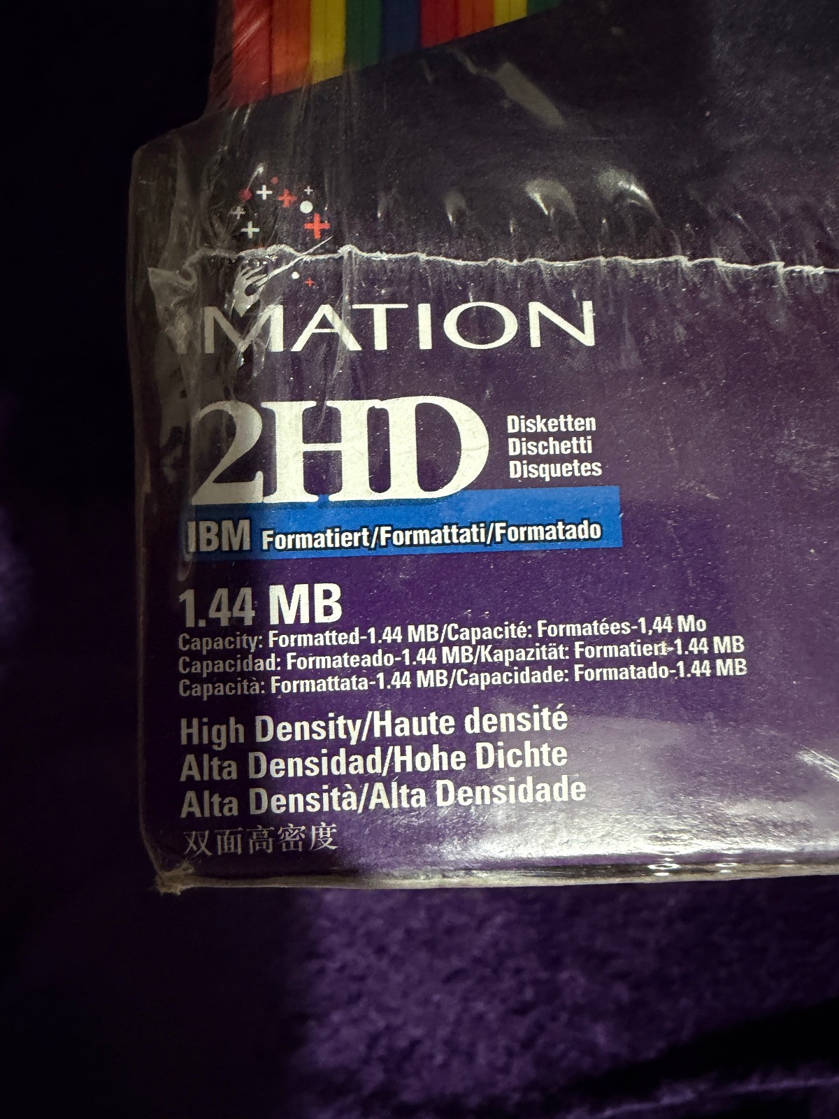 Imation 2HD Floppy Disks pak 50 Count