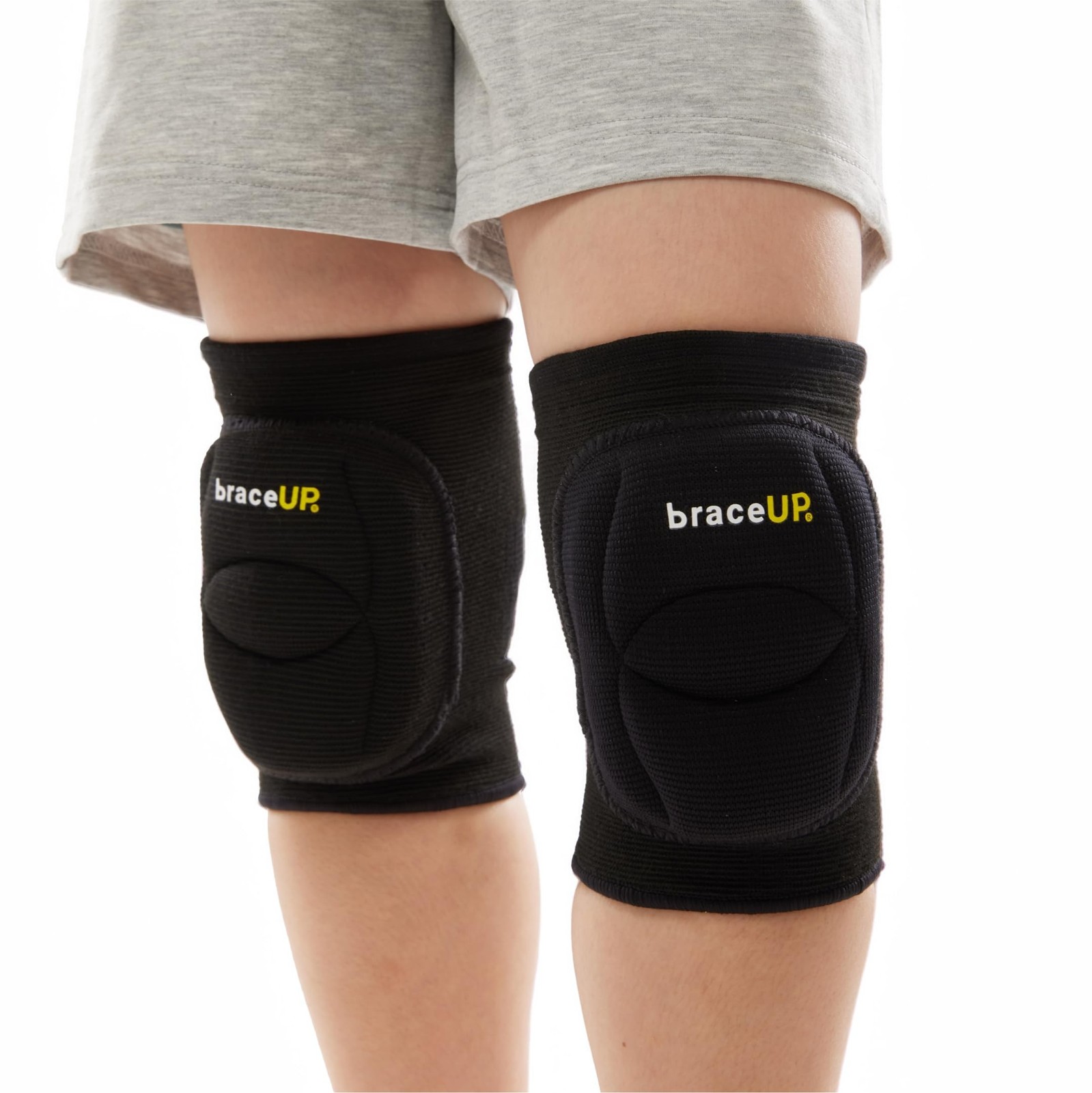 BraceUP Volleyball Knee Pads Youth 8-14 Girls Boys - youth volleyball knee pa...