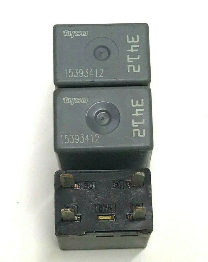 ✅ (Lot of 3) GM TYCO 4 PIN RELAY 15393412 3412 OEM