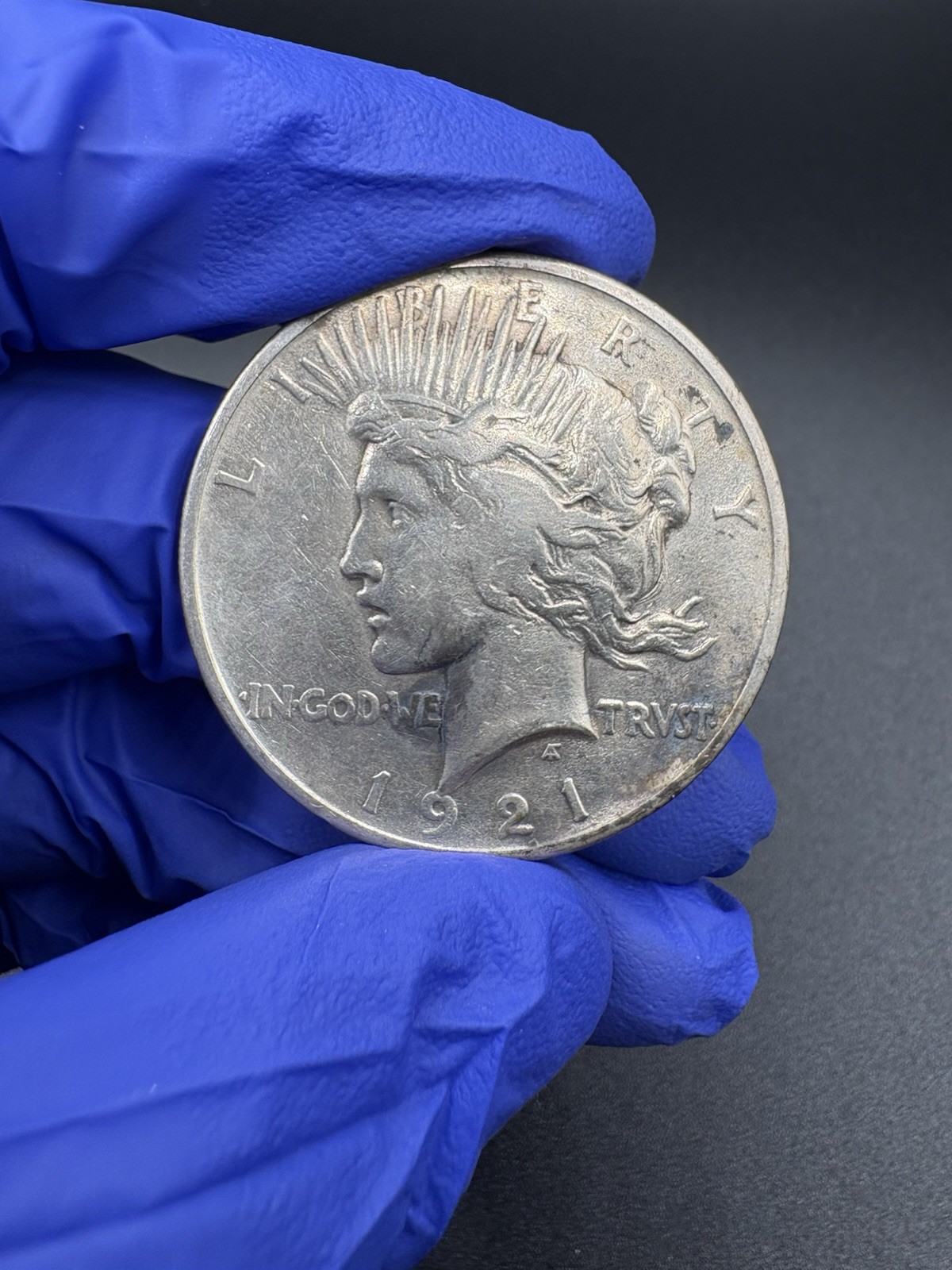 1921/1928 Key Date Peace Silver Dollars Cleaned