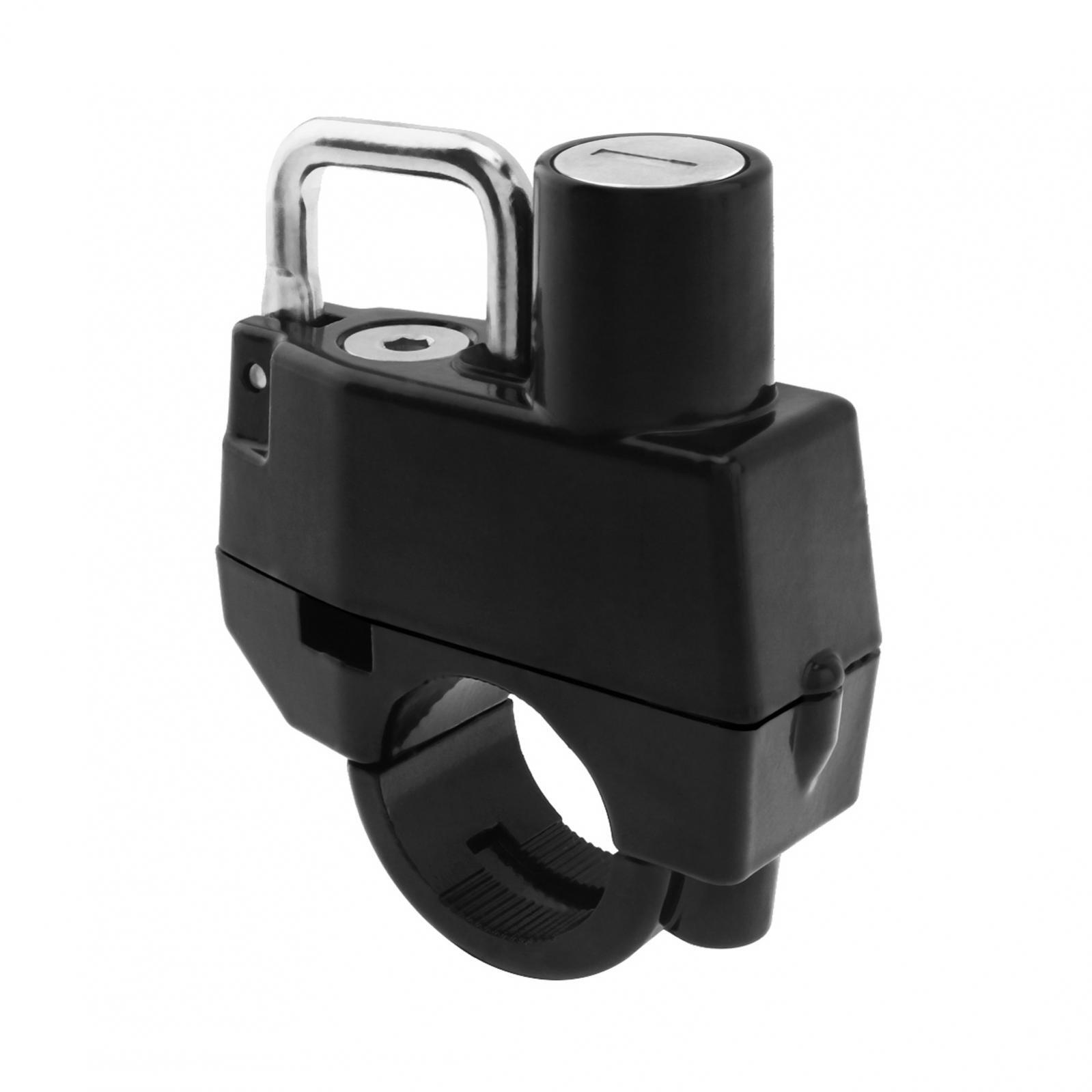 Universal Motorcycle Helmet Lock Anti-Theft Helmet Safety Lock Metal 22mm-25mm