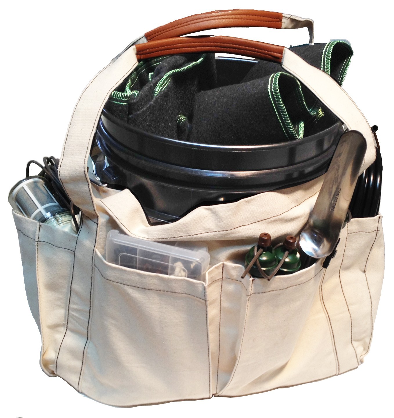 Deluxe Garden Grower's Bag - Carry all your Gardening Supplies Efficiently