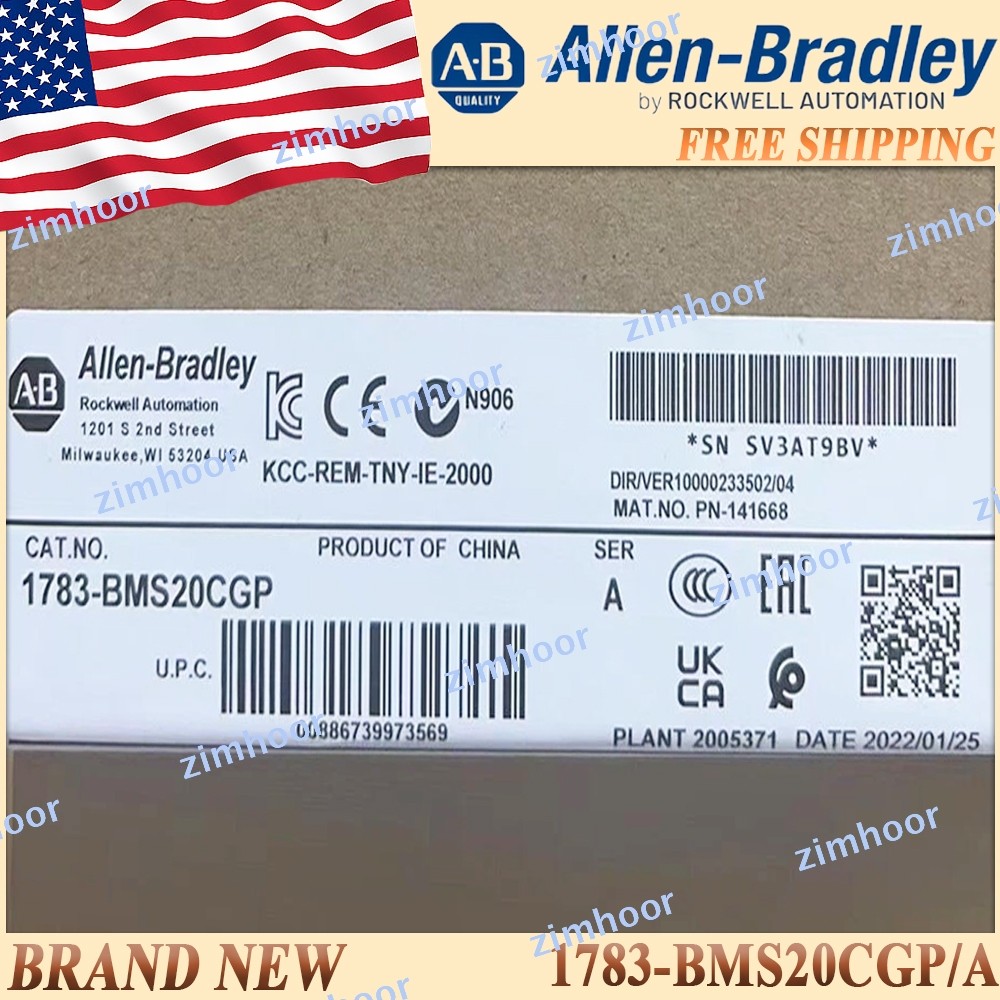 Factory Sealed AB 1783-BMS20CGP/A Stratix 5700 20Port ManagedSwitch 1783BMS20CGP