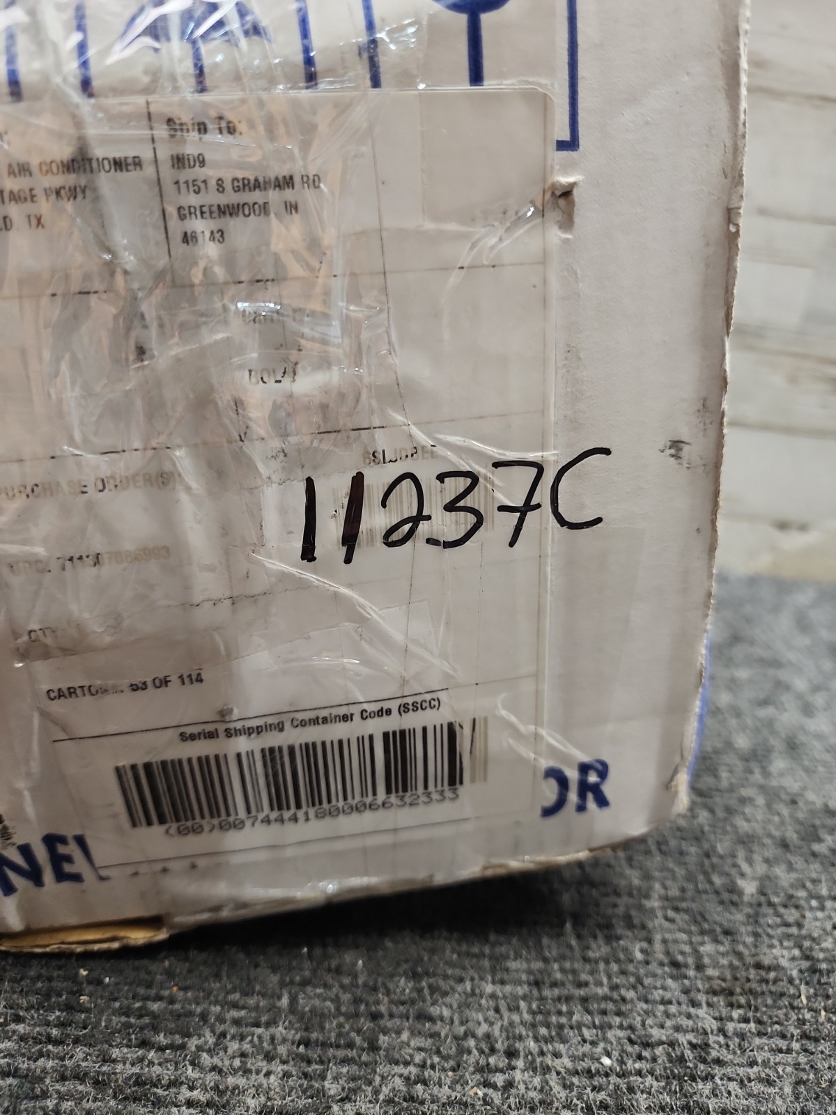 UAC CO 11237C A/C Compressor - UAC CO 11237C