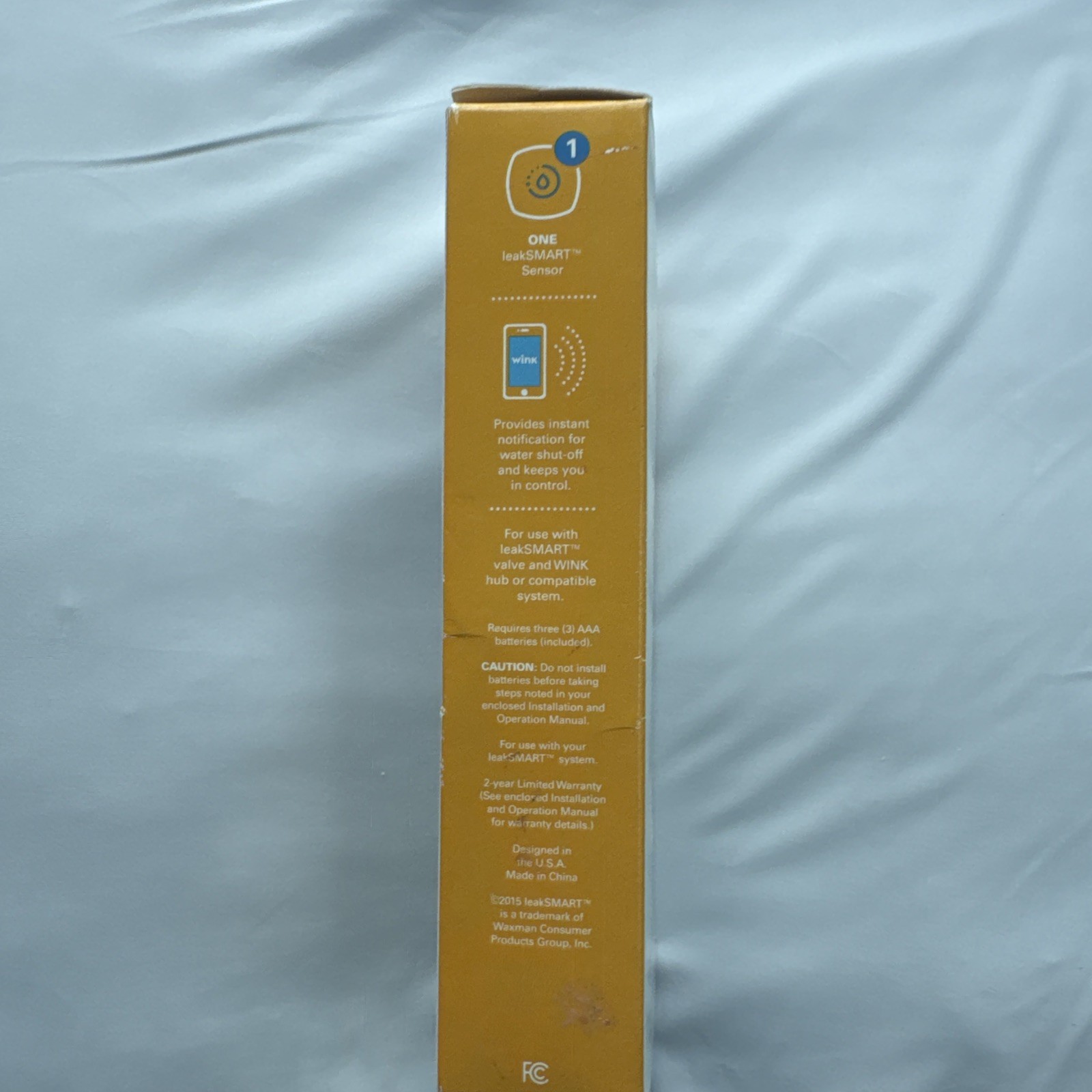New LeakSMART Temperature Sensor Wink Waterproof New B3