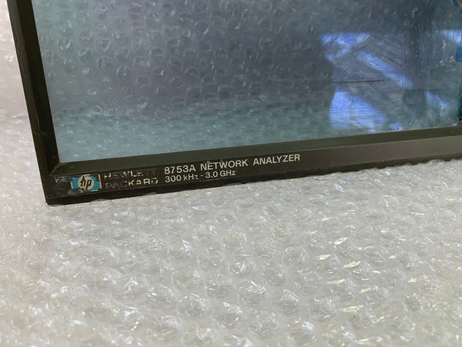 Hewlett Packard 8753A 300 GHz Network Analyzer Front panel + buttons 08753-60002